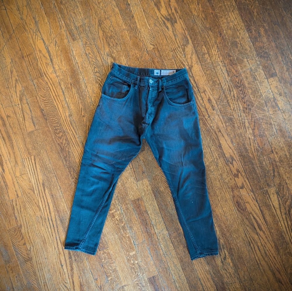AllSaints Spitalfields Drop Crotch Taper Jeans 30x30